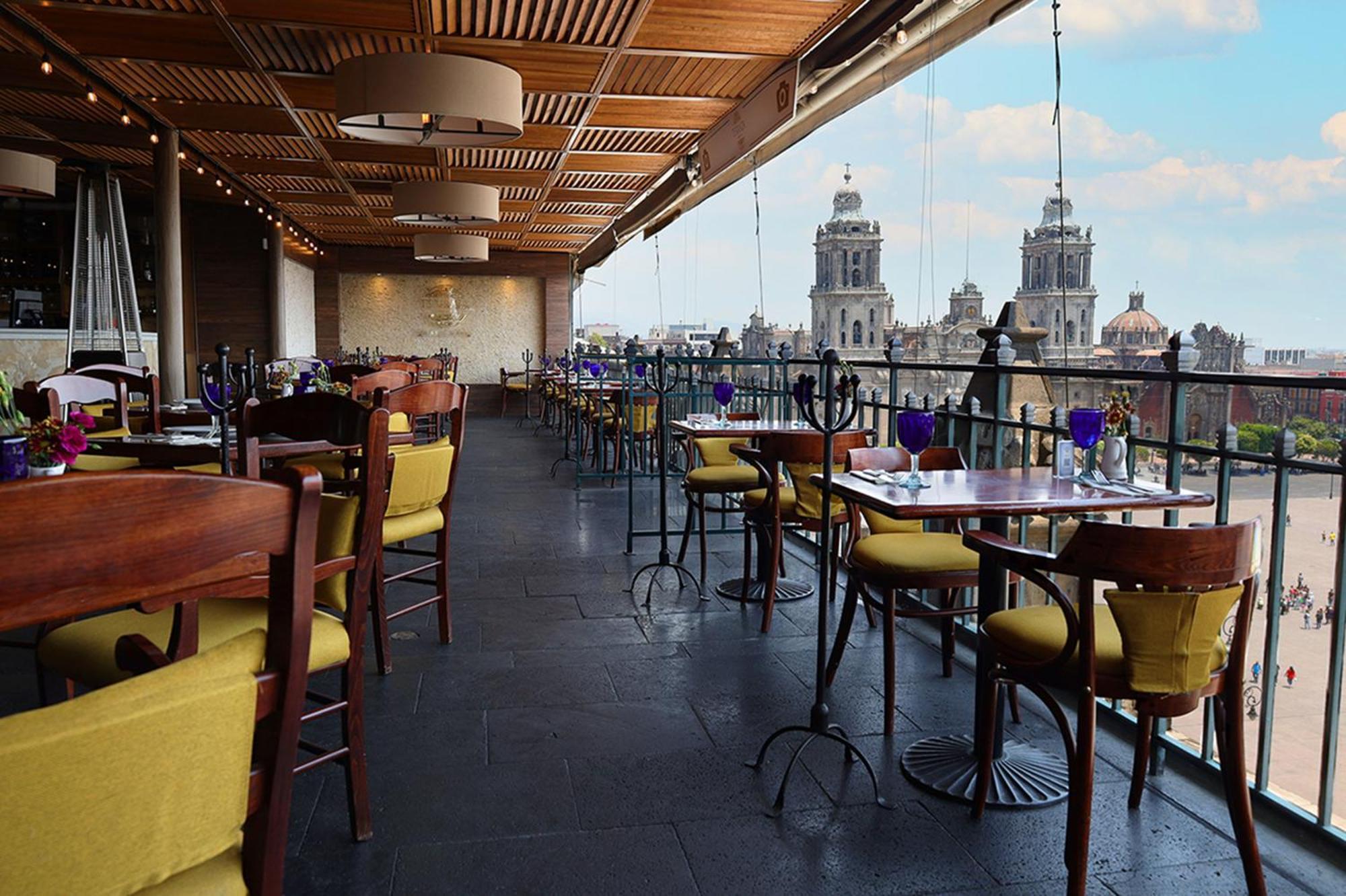 Gran Hotel Ciudad De Mexico Zocalo View Exterior photo The View from the Shard