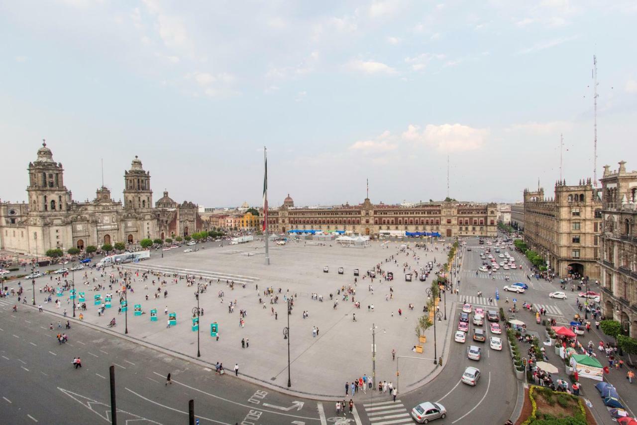 Gran Hotel Ciudad De Mexico Zocalo View Exterior photo Zócalo, Mexico City