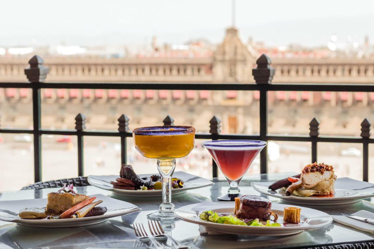 Gran Hotel Ciudad De Mexico Zocalo View Exterior photo Cocktails at the Sky Bar
